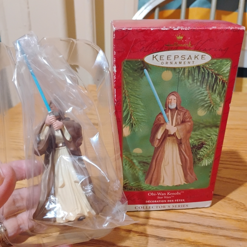 Keepsake Ornament 2000 Star Wars Obi-Wan Kenobi Figurine